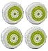 Maeline® Replacement Brush Head for Acne Cleansing (GENERIC) - 4pc Pack