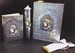 Boxed First Communion Gift Set - Girl - Rosary - Rosary Purse - Bible - Candle - Foil Wrapped Wooden Keepsake Box