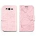 NEEWER Faux Leather Stand Wallet Flip Case For Samsung Galaxy Grand Duos i9080 i9082 (Pink)