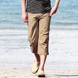 (エディー・バウアー) Eddie Bauer リップストップ3／4レングスユーティリティパンツ（クールマックス（R）ファブリック製）
