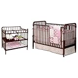 Delta Heartland Wood Crib and Changer in Espresso