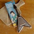 Shredder Guitar Cheese Grater - Black