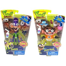  Fanboy & Chum Chum 6 inch Figures Set Of 2