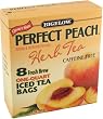 Bigelow Perfect Peach Iced Tea, 8-Count Boxes (Pack of 6)