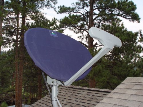 Satellite Dish Cover for DIRECTV Slimline - Color Gray