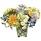 Provincial Spring Faux Floral Arrangement in Pot