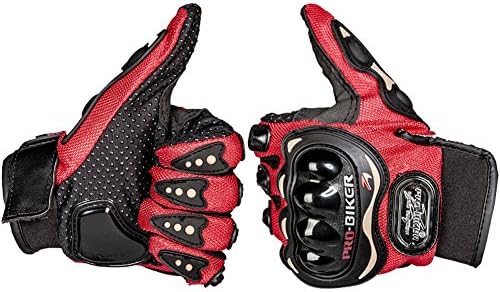 MolGym Motorcycle Riding Hard Knuckle Gloves Bike Bicycle Motobike Motorcycle Full Finger Outdoor Sports/Cycling/Riding/Climbing/Shooting 2 Colors