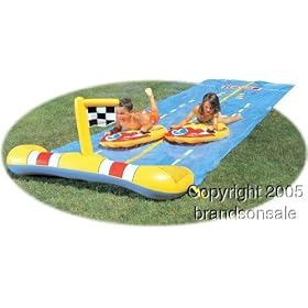 Children's Inflatable Race Water Slide
