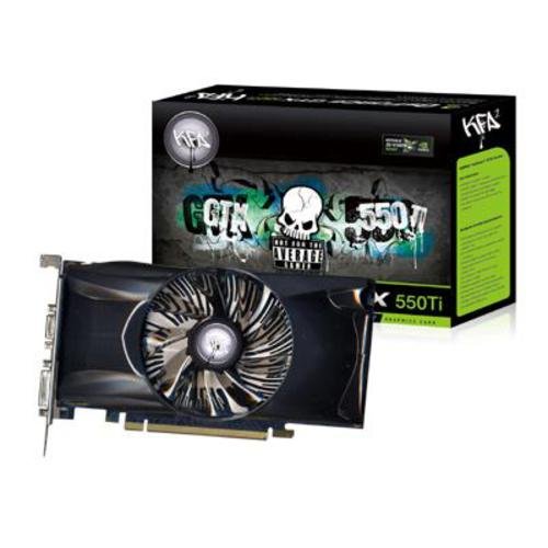 KFA2 55NGH8HX4UXX Grafikkarte (NVIDIA GeForce GTX 550 Ti, PCIe, GDDR5 Speicher, DVI (Dual  Preisvergleich