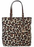 MICHAEL Michael Kors Items N/S Cotton Tote (Cheetah)