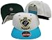 Florida Marlins Crest Two Tone Plastic Snapback Adjustable Plastic Snap Back Hat / Cap