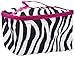 Zebra Hot Pink Mini Cosmetic Makeup Bag808