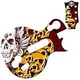Golden Skulls Battleskin for Les Paul Guitar Controller