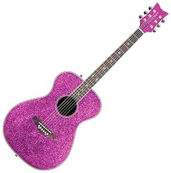 Daisy Rock Pixie Acoustic (Pink Sparkle)