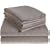 Hotel Fine Linens 1000-Thread Count 6-Piece Egyptian Cotton King Sheet Set, Taupe