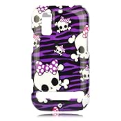 Talon 16905 Phone Case for Motorola Photon 4G - Baby Skull #1 - 1 Pack - Case - Retail Packaging - Purple/Black