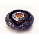 ★ギフト包装承ります★ 水面の月　MINAMO NO TSUKI　（室内用）　【信楽焼　水照明・灯り　ゆららシリーズ】 　/ お楽しみグッズ(キッチン用品...