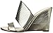 Nine West Women's Aniya Metallic Wedge Sandal