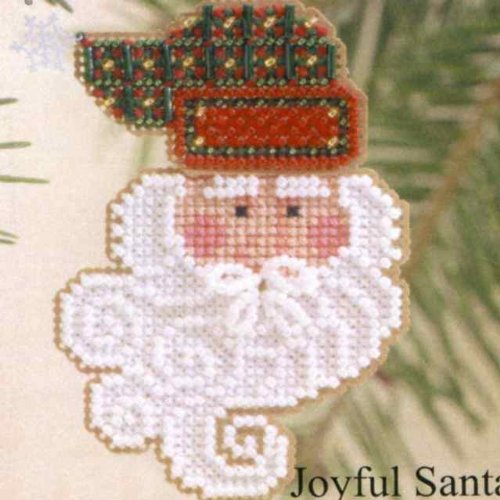 Joyful Santa – Cross Stitch Kit