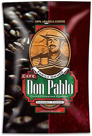 Cafe Don Pablo Gourmet Coffee Signature Blend - 2.0 Oz (Pack of 40) Fresh Ground Fractional Packs - Medium Dark Roast - Frac Packs Coffee