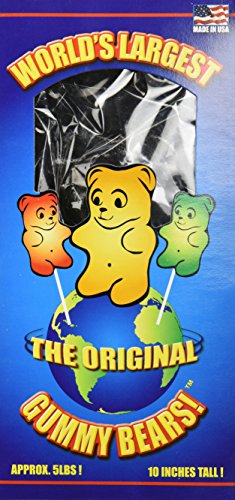 World s largest gummy bear, approx 5-pounds giant gummy…