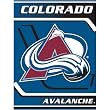 Colorado Avalanche NHL Royal Plush Raschel Blanket (800 Series) (60"x80")