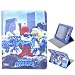 The Smurfs Movie Cartoon Stand Leather Case for iPad 2