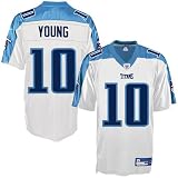 Vince Young Jersey: Reebok White Replica #10 Tennessee Titans Jersey
