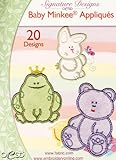 OESD Machine Embroidery CD Baby Minkee Appliques Fabric By The Each