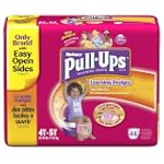 Huggies Pull-Ups Training Pants with Learning Designs, Girls, 4T-5T, 44 Count