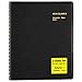 AT-A-GLANCE Daily Appointment Book 2016, Eight Person Group Planner, 8-1/2 x 10-7/8 Inches, Black, 2 Book Set (70-212-76)