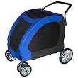 Pet Gear Expedition Pet Stroller, Blue Sky