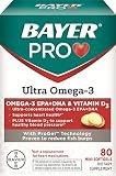 Bayer Pro Ultra Omega 3 Dietary Supplement Mini Softgels - 80 Per Pack -- 20 Packs Per Case. (312843562134)