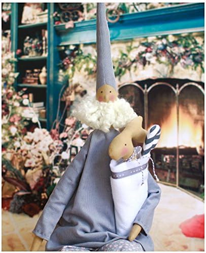 Santa Claus, Handmade Fabric Doll