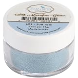 Elizabeth Crafts Silk Microfine Glitter 11 Grams-Soft Teal