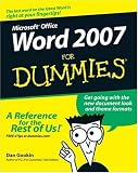 Word 2007 For Dummies