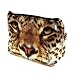 Leopard Make Up Bag / Wash Bag by by Catseye