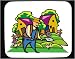 Mouse Pad with man, buildings, body, individuals, individual, humans, farming, person, shovel, human, farmer, persons, barn, chicken, people, working, Farm, house