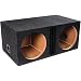 Atrend E15Dv B Box Series 15-Inch Dual Vented Enclosure with Divided Chambers