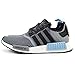 Adidas Originals Men's Primeknit NMD_R1 Running Shoes (Black, Clear Blue)