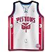 Detroit Pistons High Def Plaque Style Wall Clock Jersey