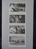 Babe Ruth New York Yankees Spalding Signed Baseballs 1937 Sinclair Advertisement Bulletin Matted 9 X 16 Frameable