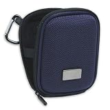Maximal Power POU-2407 Nylon Hard Shell Protective Digital Camera Case (Blue)