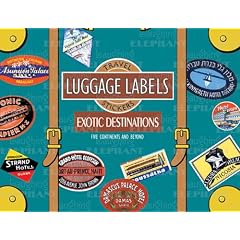 Exotic Destinations Luggage Labels