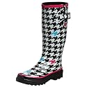 Chooka Women's Gun Check Rain Boot