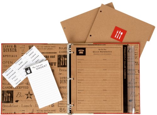Pepper Pot Take Out Menu Organizer