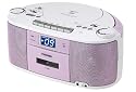 TOSHIBA CDラジオカセットレコーダー CUTEBEAT ピンク TY-CDS5(P)