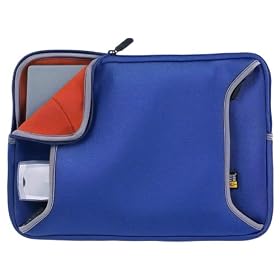 Case Logic SNS-15NAVY 15-inch Neoprene Laptop Shuttle (Navy)