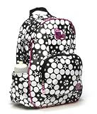 Animal Rucksack / Backpack - Hustle Black / White Bubble