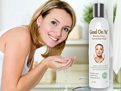 GoodOnYa Natural Anti-Aging Face Wash Cleanser, 8 Ounce